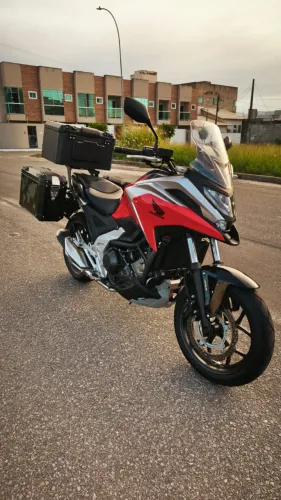 Honda NC750X com ABS - Super Nova - Na Garantia - 2025 - 5506KM rodados