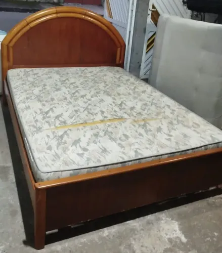 Cama com Colchão - Aceito Cartão