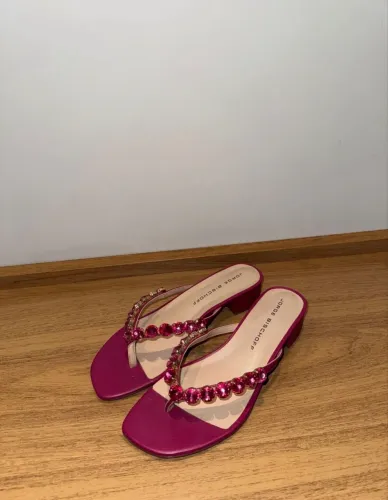 Rasteirinha Jorge Bischoff Pink 37