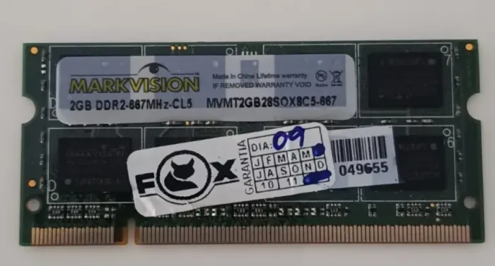 Memória RAM DDR2 - 2GB - Markvision