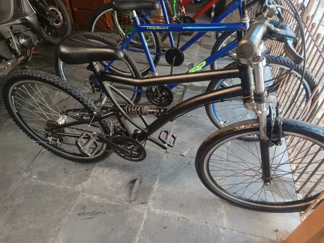 Oportunidade!!!! Bicicleta aro 26 Caloi excelente para trabalhar no Ifood