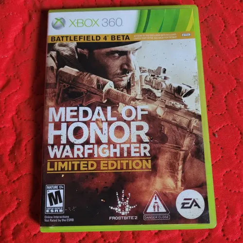Medal of Honor Warfighter Limited Edition Xbox 360 One Series X|S Original Funcionando