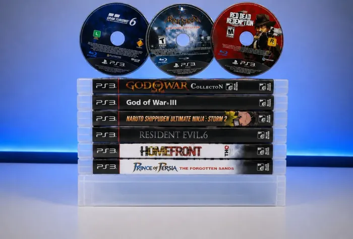 Lote com 10 jogos de PS3 em promoção 