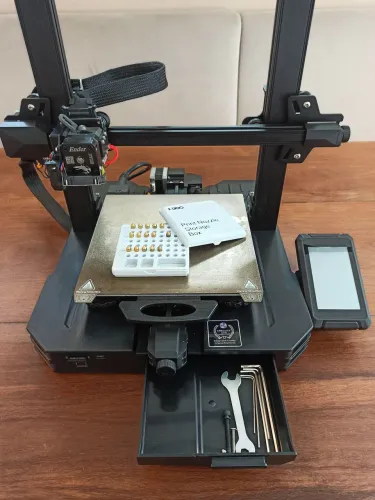 Ender 3 S1 Pro + Firmware personalizado + Conjunto aquecedor novo + Extras