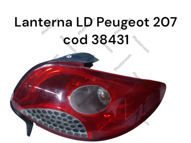 Lanterna direita Peugeot 207