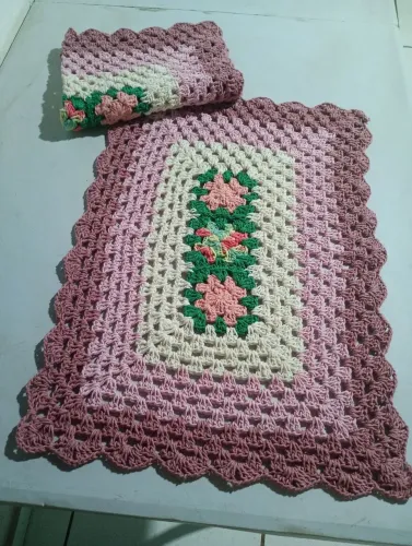 Tapetes de crochê