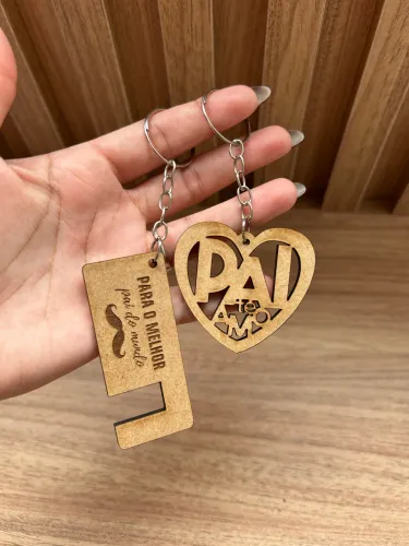 Chaveiro MDF / Dia dos Pais
