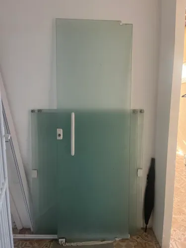 Porta e janela de vidro 