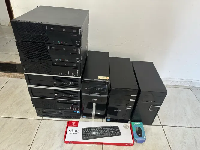 Computador dell hp Lenovo apartir de 999,00 cada cpu loja fisica 