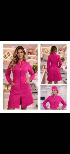 Jaleco rosa