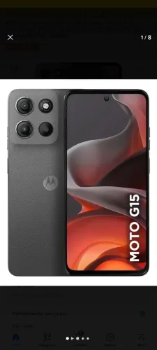 Moto G 15 256 gb 12 ram NFC