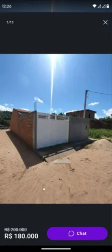 Casa à venda em Japaratinga/AL