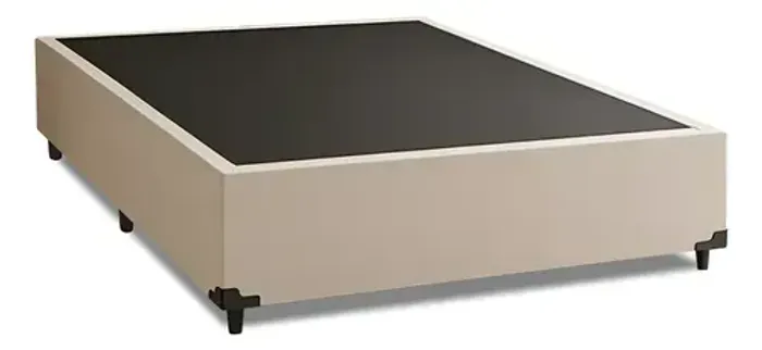 Base Box casal bege 