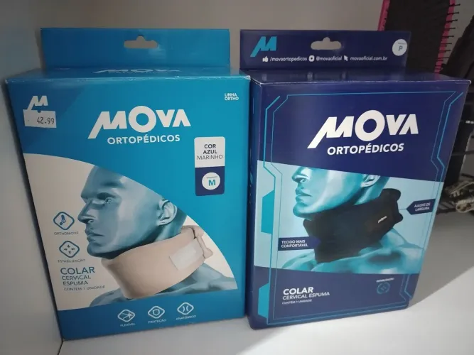 Colar cervical e tipóia para o braço.(Leia o anuncio completo).