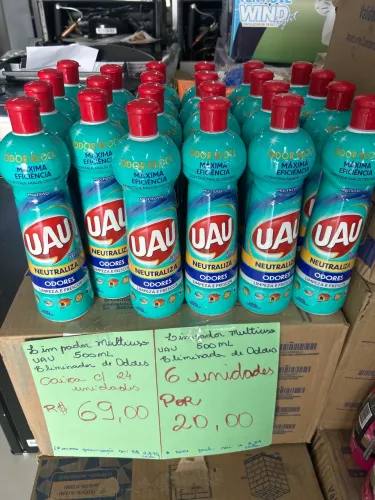 Limpador multi uso ual só 2,87  cada no combo 