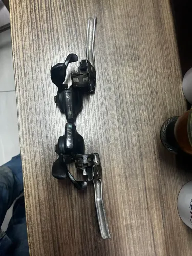 Maçaneta com trocador antigo 