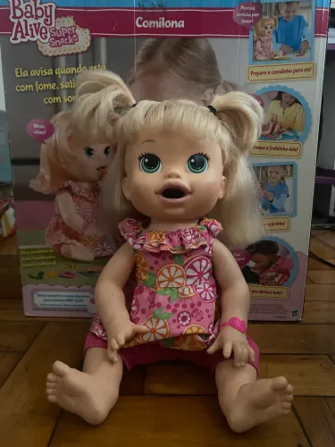 Baby alive super snacks comilona