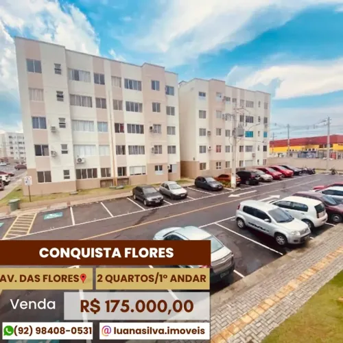 CONQUISTA FLORES - Imóvel para venda com 2 quartos em Cidade Nova - Manaus - AM
