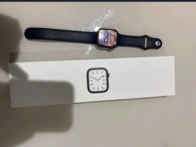 Apple Watch Series 7 - 41 mm - Meia-noite