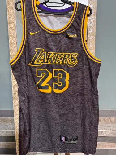 Camisa de basquete Lakers original 