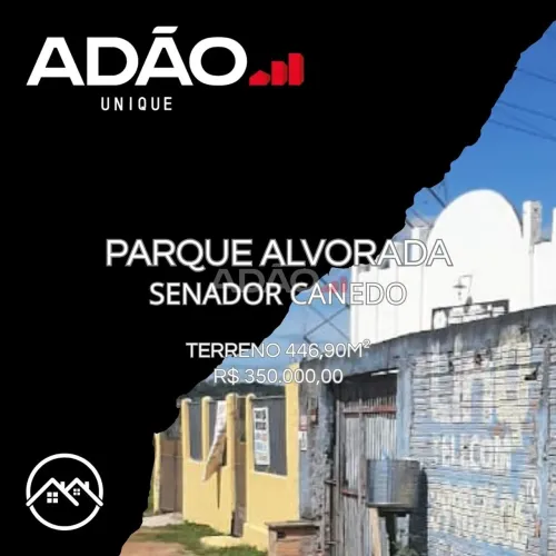 terreno Área / Terreno à Venda, 446.09 por R$ 350000.00 no setor Residencial Rio Araguaia