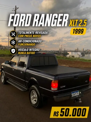 Ford Ranger XLT 2.5 4X4 CD Diesel 1999