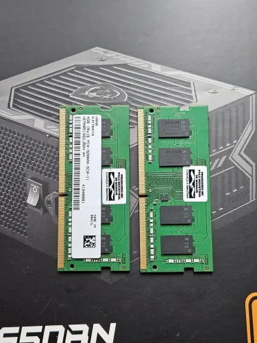 Memoria ram 8gb 2x4 ddr4 3200Mhz notebook