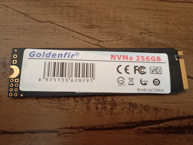 SSD Goldenfir NVMe 256GB