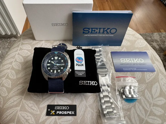 Seiko Prospex SRPK01 PADI Special Edition - Automático (Impecável) 