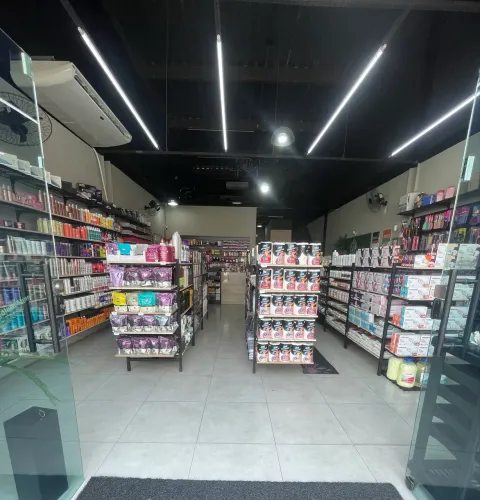 Passo loja de Cosméticos