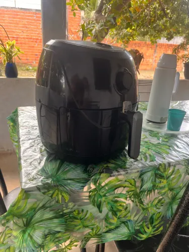 Ar condicionado e air fryer
