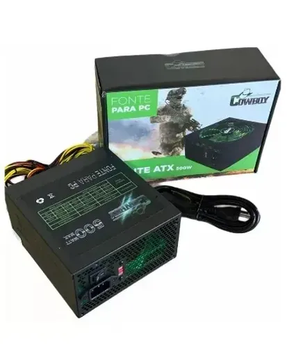 FONTE PARA PC ATX 500W COWBOY KP-534