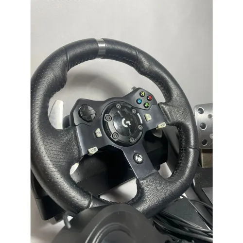 Volante Logitech G920 Driving Force C/ Pedal C/ Câmbio XONE/XS/PC Completo