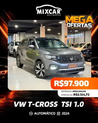 Volkswagen T-Cross 1.0 TSI Flex 12V 5P Aut. 2024
