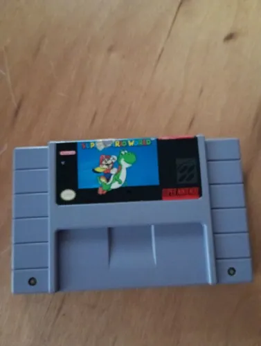 Super Mario World Original SNES Nintendo