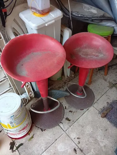 Banqueta industrial com regulagem