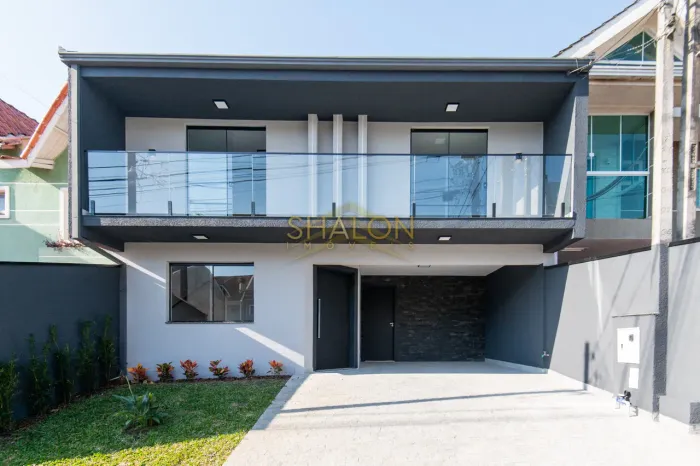 SOBRADO, NOVO, 3 QUARTOS COM SUITE, CONDOMINIO FECHADO, CACHOEIRA, CURITIBA, PR