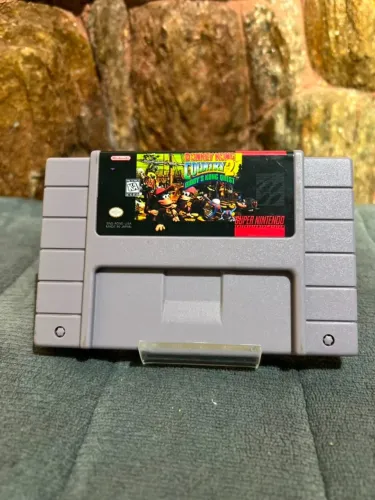 Jogo Donkey Kong Country 2 SUPER NINTENDO - Somos loja