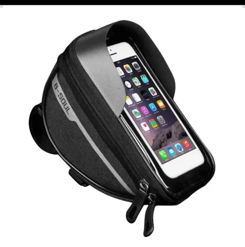 Suporte De Celular Para Bike Bolsa Impermeável 