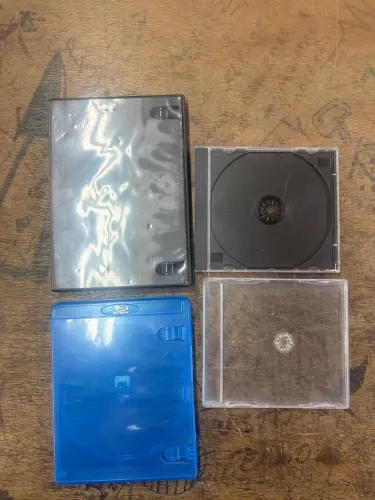 Case para CDS, DVDS e BLURAY