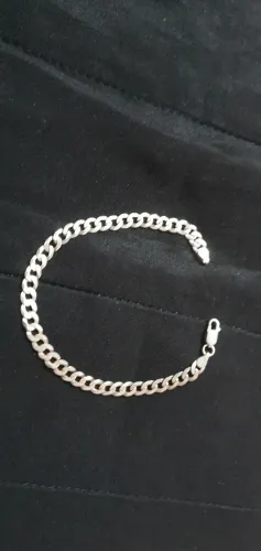 Pulseira de prata 925 6mm por 20cm