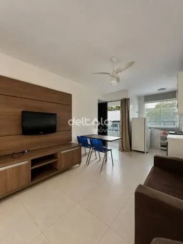 Flat mobiliado com vaga coberta para locação, Itapoã, Belo Horizonte, MG
