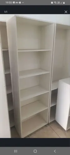 Livreiro multi uso 100% MDF novo 1.90x0.60x0.30