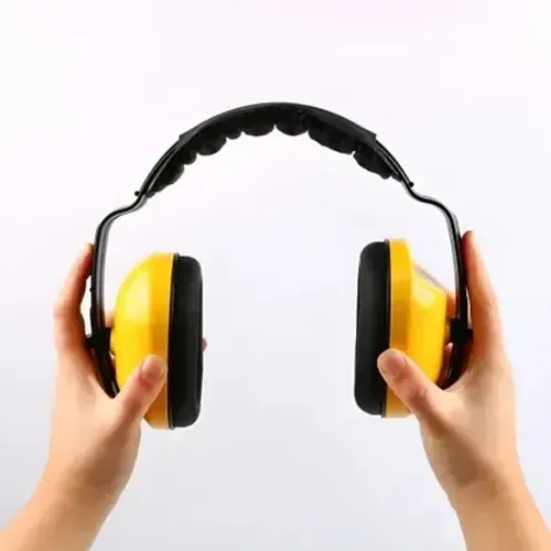 protetor auditivo abafador de ruídos tipo concha  bomvink bom-7410