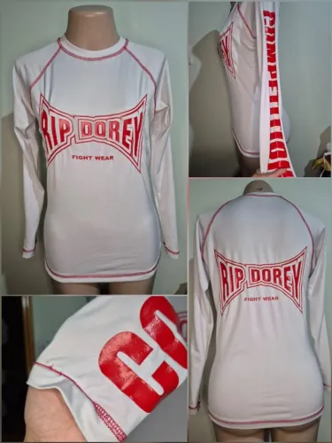Rash Guard Branca feminina manga longa Rip Dorey tamanho P