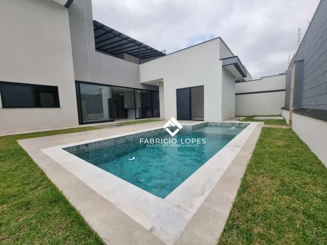 Maravilhoso Sobrado Alto Padrão com 3 suítes à venda, 318 m² - Condomínio Residencial Mont