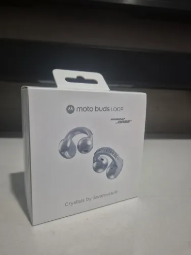 Moto buds loop Crystals by Swarovski