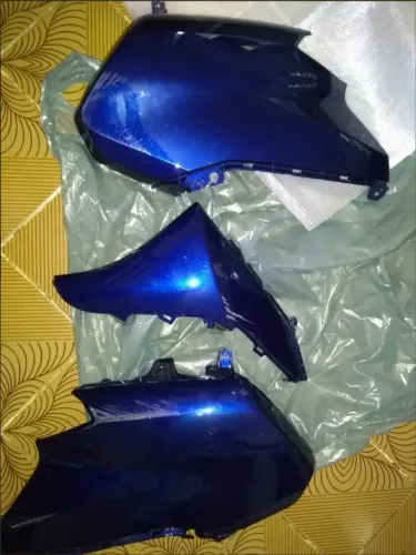 Carenagem do farol azul esquerdo e direito NMAX 2021 em diante + Moldura lateral direita.