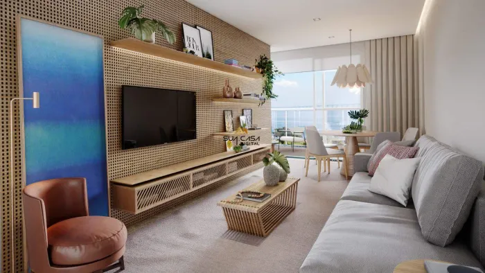 Apartamento à venda no Flua Centro com varanda no Rio de Janeiro REF: Flua
