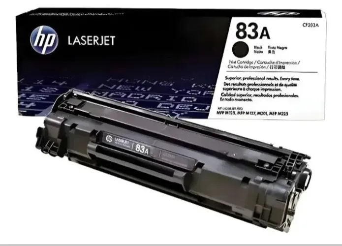 Toner HP - CF283A(83A) <br>Toner Original HP CF283A(83A) Preto, 1500 Pgs.